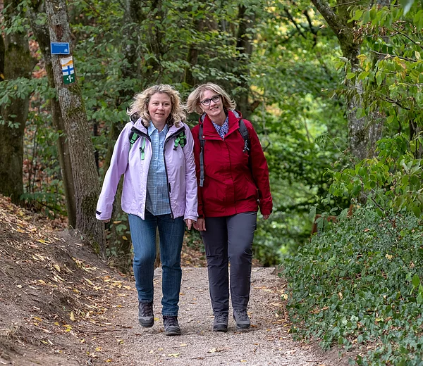 Wandern in der Schwarzachklamm