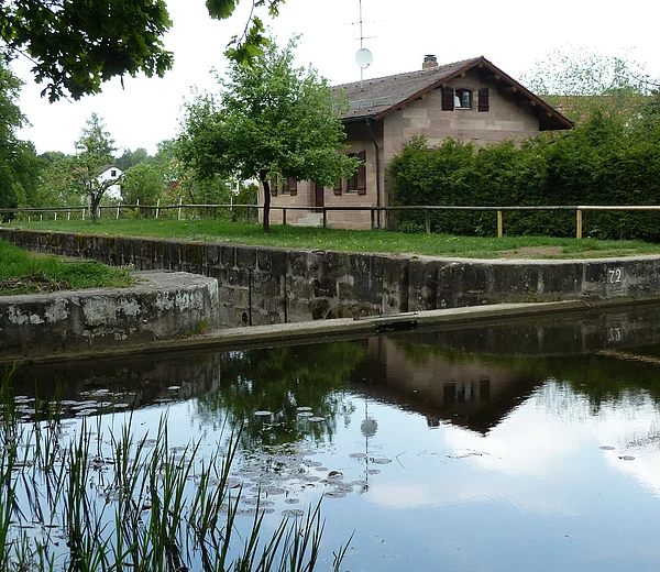 Schleusenwärterhaus 72 in Nürnberg-Gartenstadt