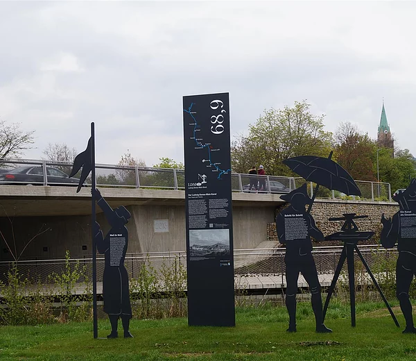 Figuren Vermssung am Parc d'Issoire