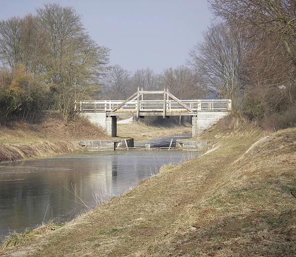 Röthbrücke bei Berg im Herbst