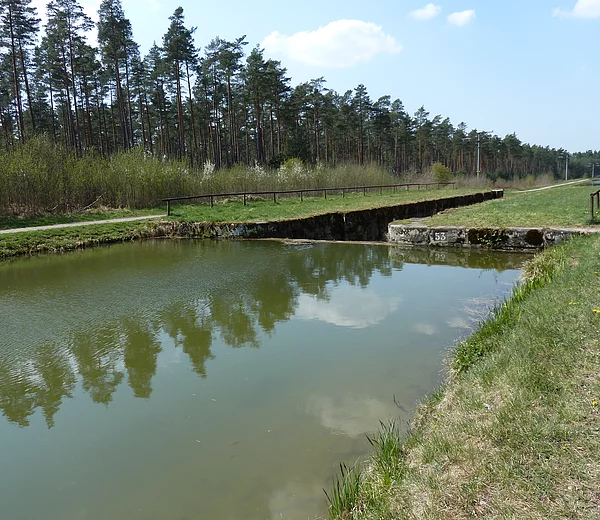 Schleuse 53 bei Schwarzenbruck Oberhaupt